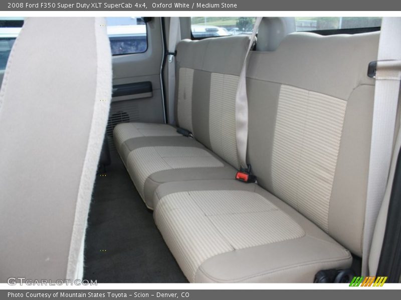 Oxford White / Medium Stone 2008 Ford F350 Super Duty XLT SuperCab 4x4
