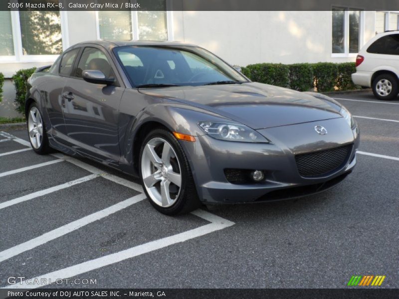 Galaxy Gray Mica / Black 2006 Mazda RX-8