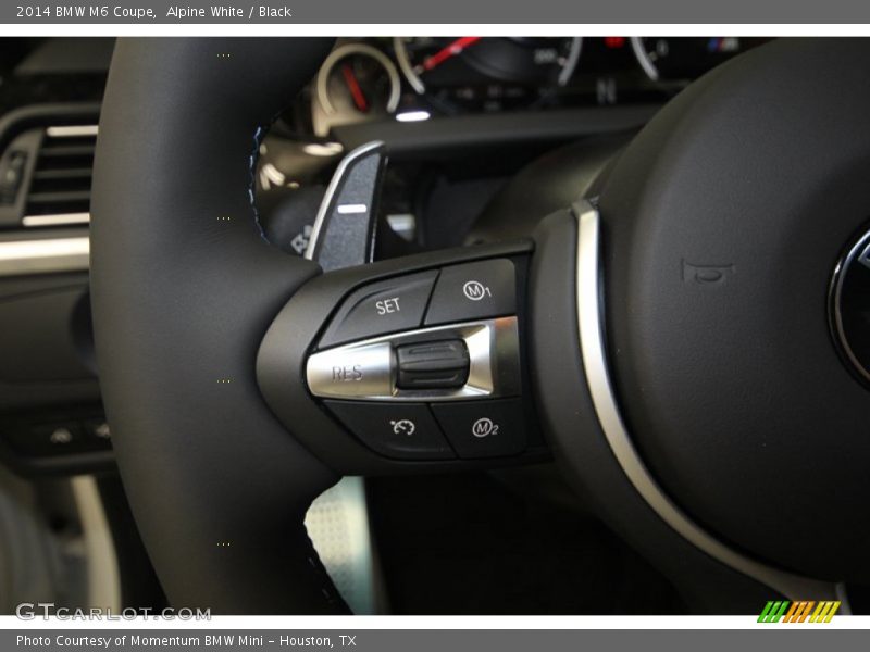 Controls of 2014 M6 Coupe