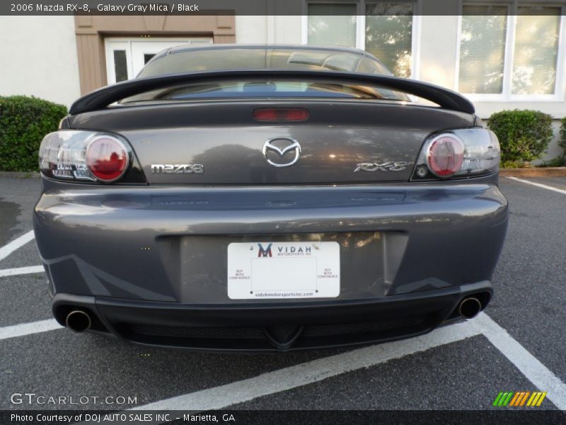 Galaxy Gray Mica / Black 2006 Mazda RX-8