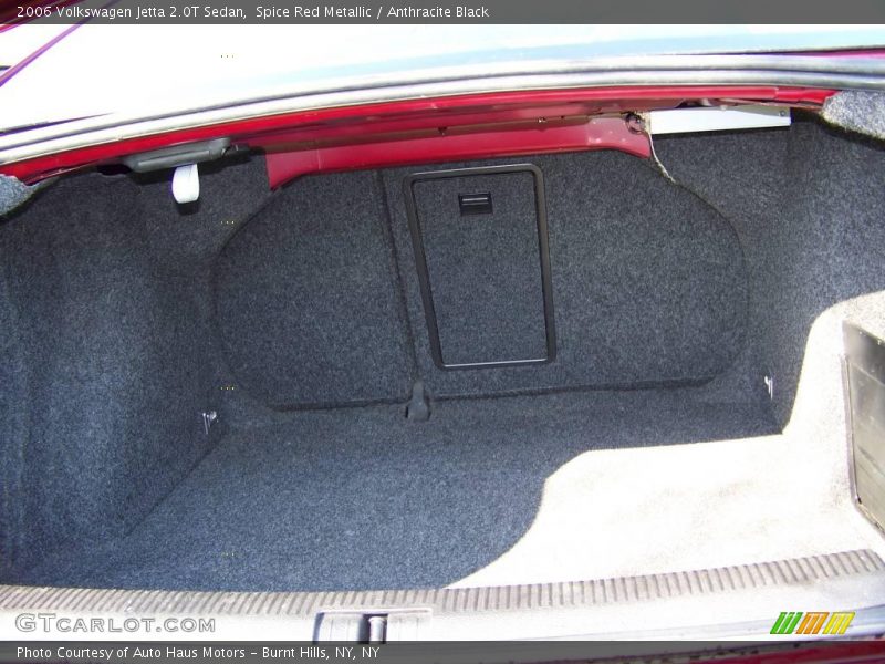 Spice Red Metallic / Anthracite Black 2006 Volkswagen Jetta 2.0T Sedan