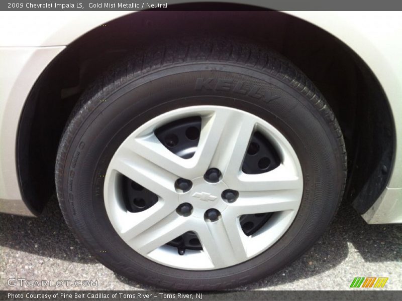 Gold Mist Metallic / Neutral 2009 Chevrolet Impala LS