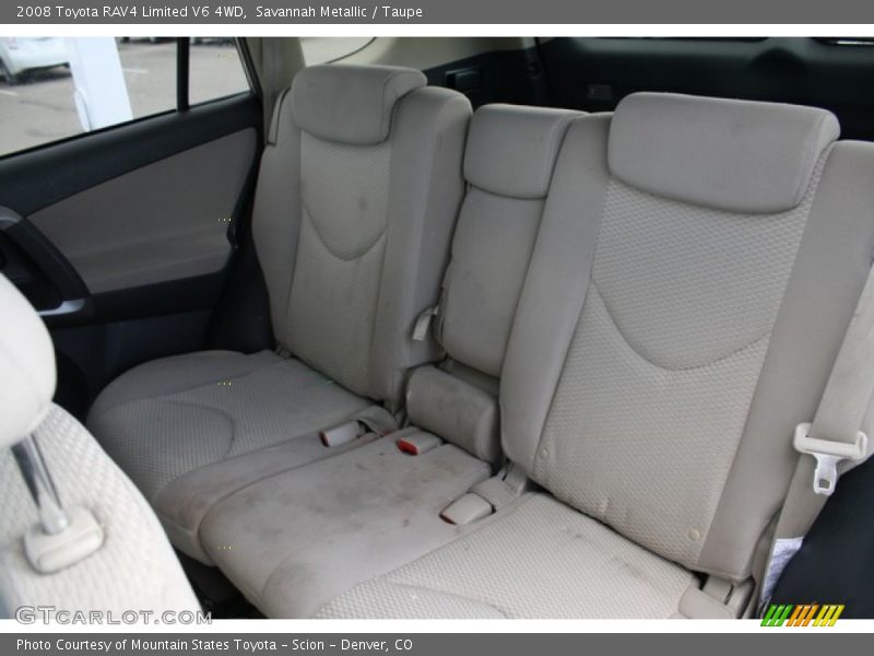 Savannah Metallic / Taupe 2008 Toyota RAV4 Limited V6 4WD