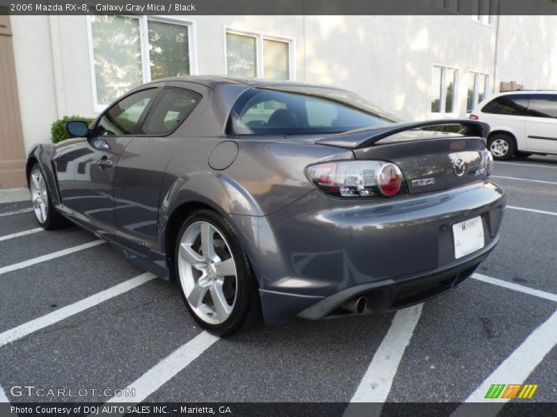 Galaxy Gray Mica / Black 2006 Mazda RX-8