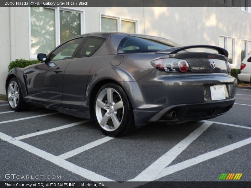 Galaxy Gray Mica / Black 2006 Mazda RX-8