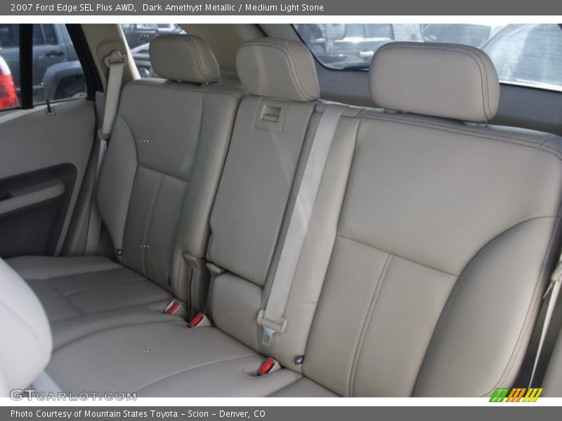 Dark Amethyst Metallic / Medium Light Stone 2007 Ford Edge SEL Plus AWD