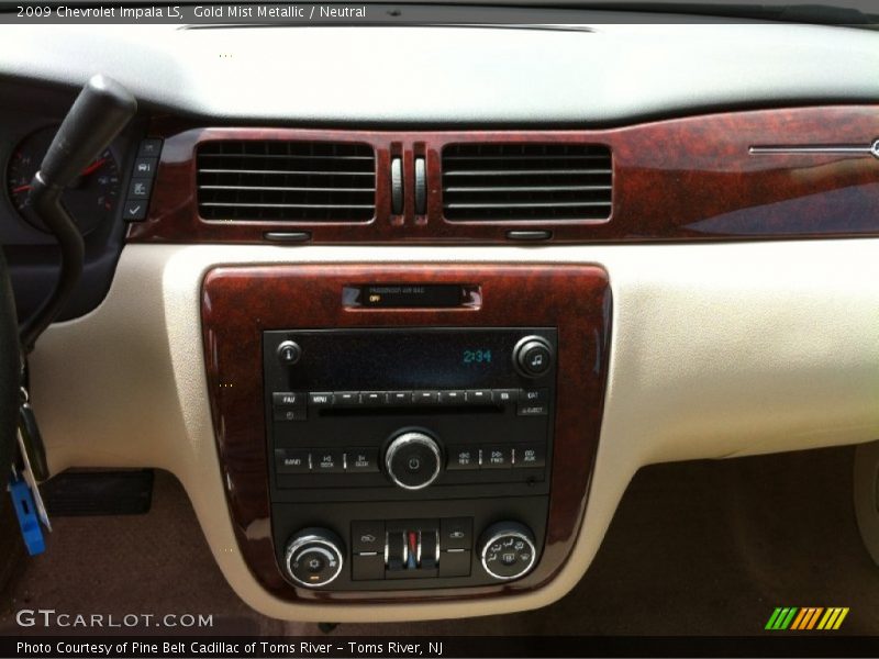 Gold Mist Metallic / Neutral 2009 Chevrolet Impala LS