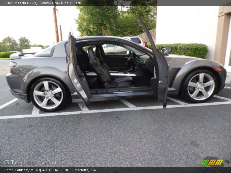 Galaxy Gray Mica / Black 2006 Mazda RX-8