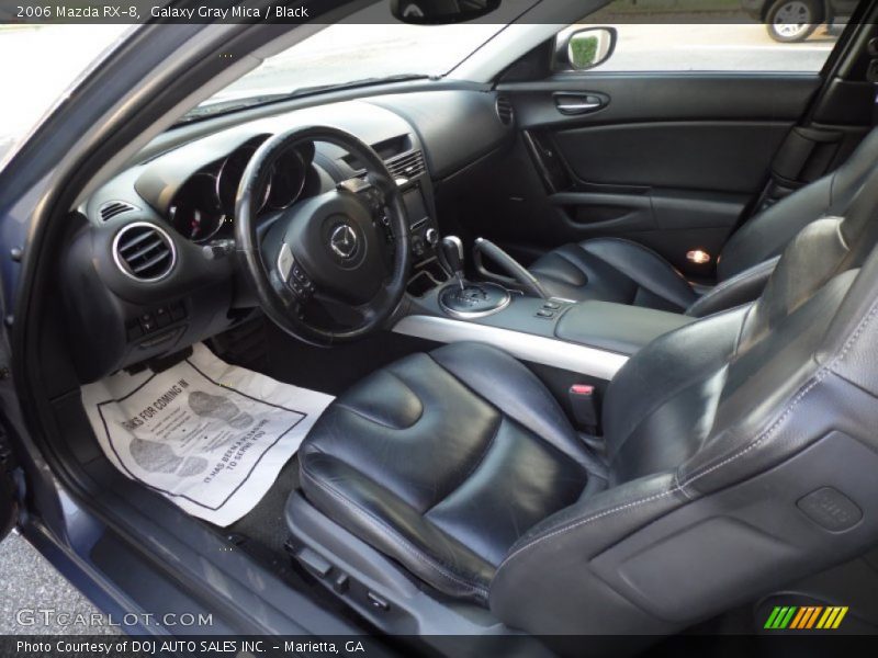 Black Interior - 2006 RX-8  