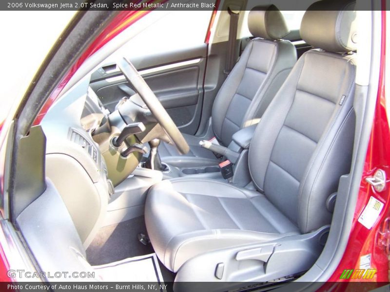 Spice Red Metallic / Anthracite Black 2006 Volkswagen Jetta 2.0T Sedan