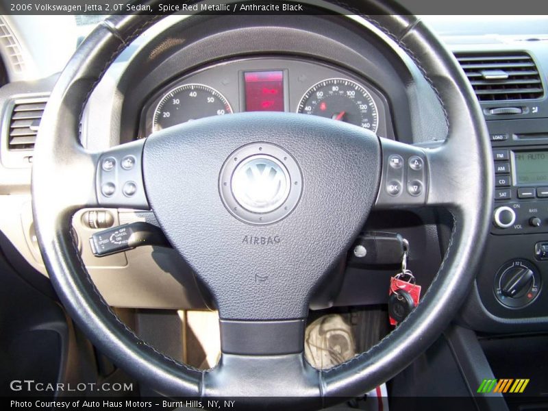 Spice Red Metallic / Anthracite Black 2006 Volkswagen Jetta 2.0T Sedan