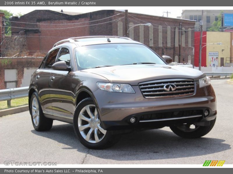 Beryllium Metallic / Graphite 2006 Infiniti FX 35 AWD