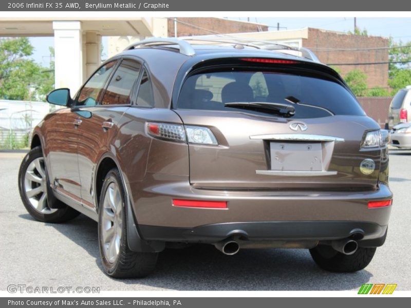 Beryllium Metallic / Graphite 2006 Infiniti FX 35 AWD