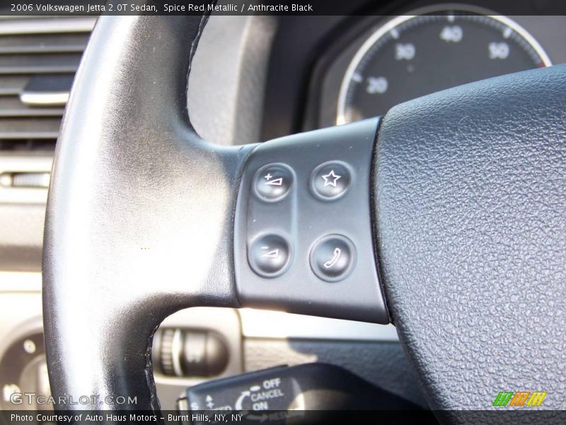 Spice Red Metallic / Anthracite Black 2006 Volkswagen Jetta 2.0T Sedan