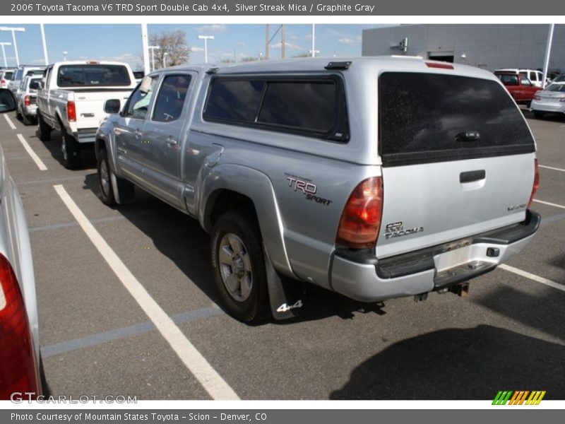 Silver Streak Mica / Graphite Gray 2006 Toyota Tacoma V6 TRD Sport Double Cab 4x4