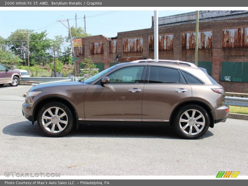 Beryllium Metallic / Graphite 2006 Infiniti FX 35 AWD