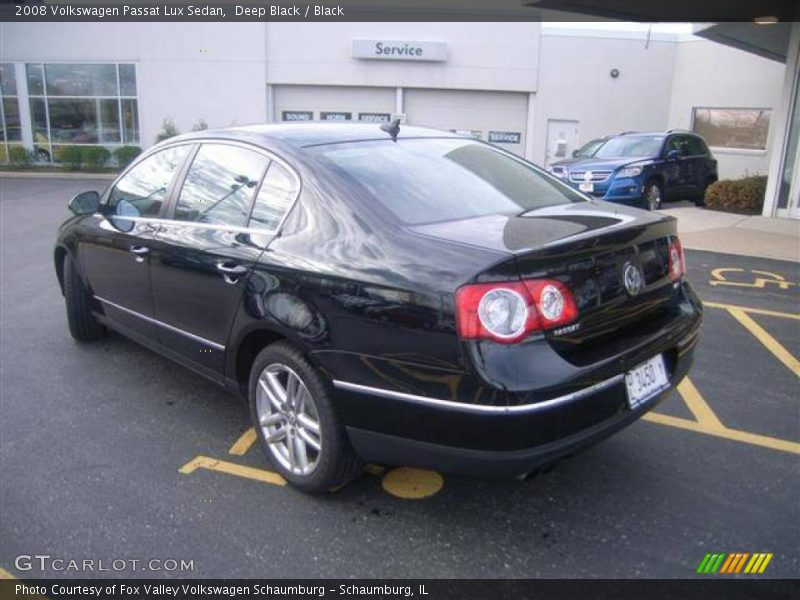 Deep Black / Black 2008 Volkswagen Passat Lux Sedan