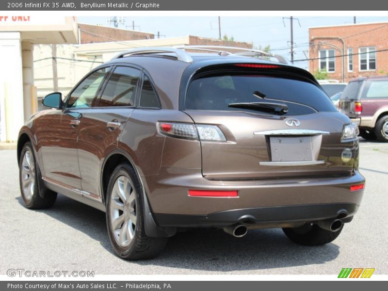 Beryllium Metallic / Graphite 2006 Infiniti FX 35 AWD