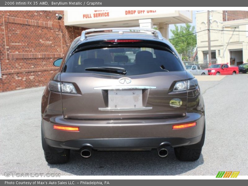 Beryllium Metallic / Graphite 2006 Infiniti FX 35 AWD