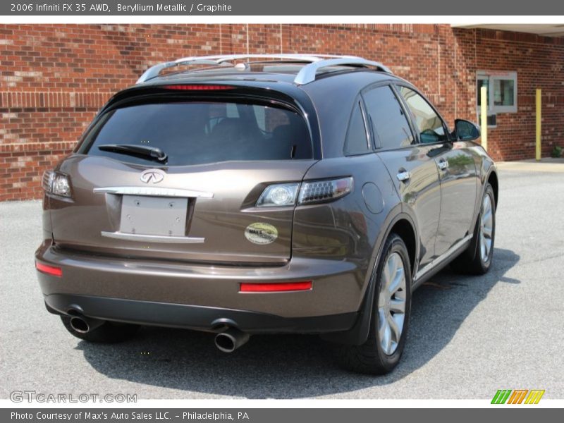 Beryllium Metallic / Graphite 2006 Infiniti FX 35 AWD