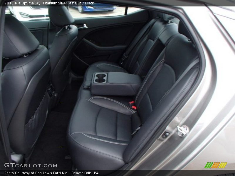 Titanium Silver Metallic / Black 2013 Kia Optima SX
