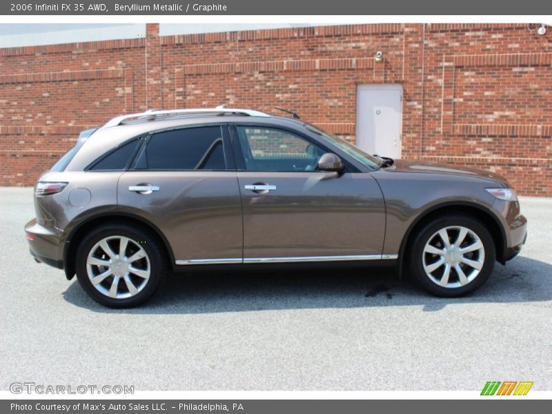 Beryllium Metallic / Graphite 2006 Infiniti FX 35 AWD
