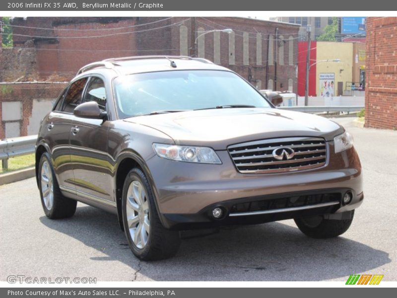 Beryllium Metallic / Graphite 2006 Infiniti FX 35 AWD