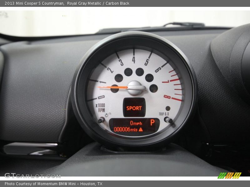 Royal Gray Metallic / Carbon Black 2013 Mini Cooper S Countryman