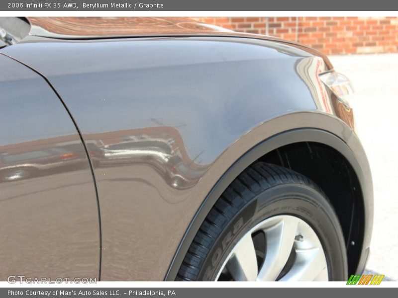 Beryllium Metallic / Graphite 2006 Infiniti FX 35 AWD