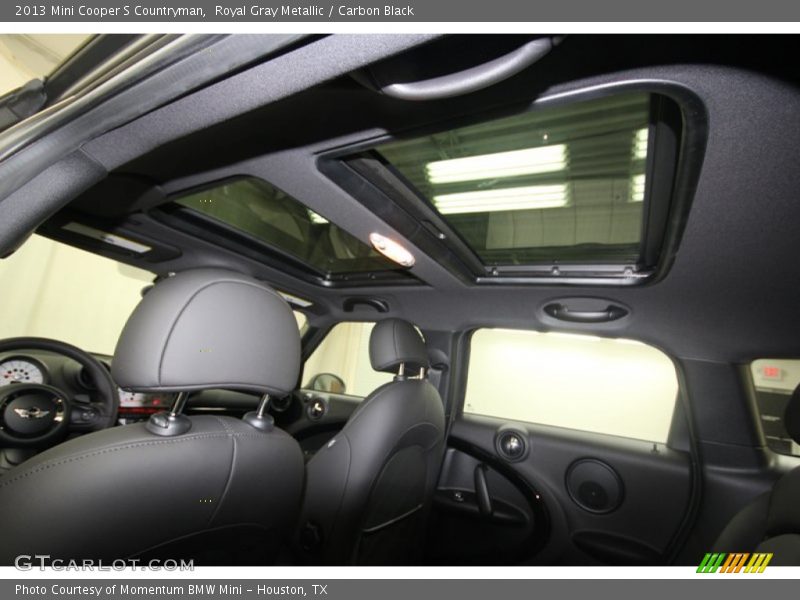 Royal Gray Metallic / Carbon Black 2013 Mini Cooper S Countryman