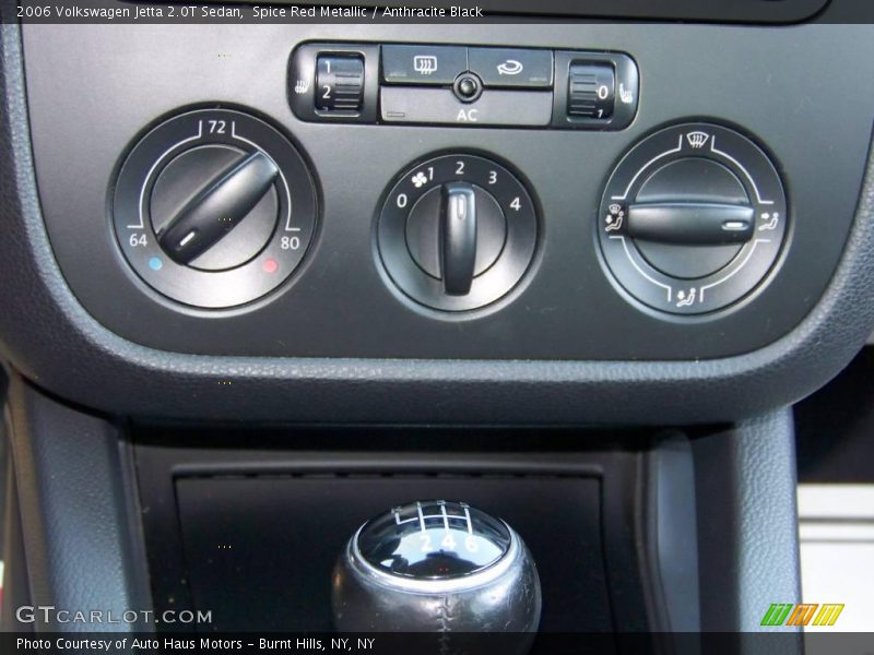 Spice Red Metallic / Anthracite Black 2006 Volkswagen Jetta 2.0T Sedan