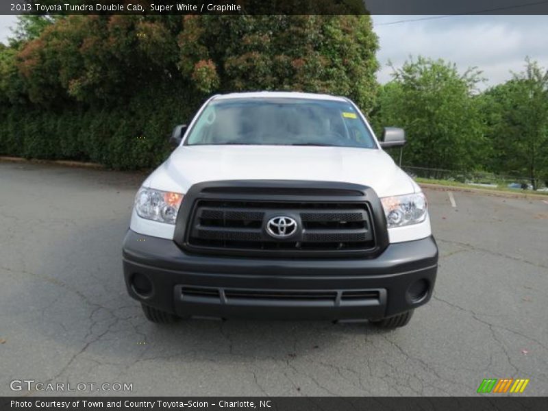 Super White / Graphite 2013 Toyota Tundra Double Cab