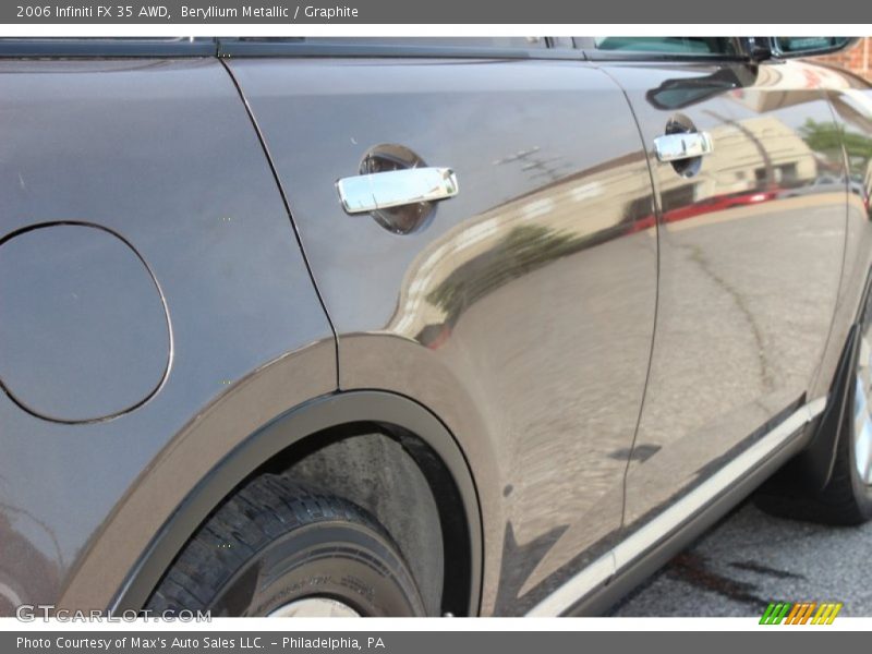 Beryllium Metallic / Graphite 2006 Infiniti FX 35 AWD