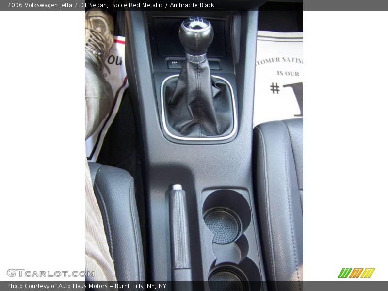 Spice Red Metallic / Anthracite Black 2006 Volkswagen Jetta 2.0T Sedan