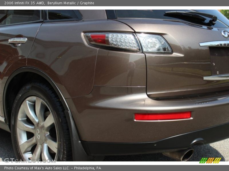 Beryllium Metallic / Graphite 2006 Infiniti FX 35 AWD