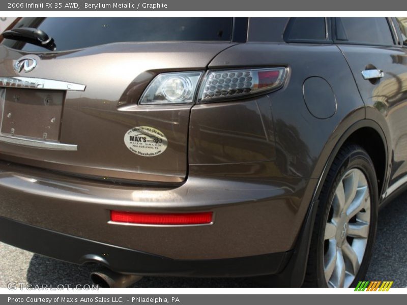 Beryllium Metallic / Graphite 2006 Infiniti FX 35 AWD