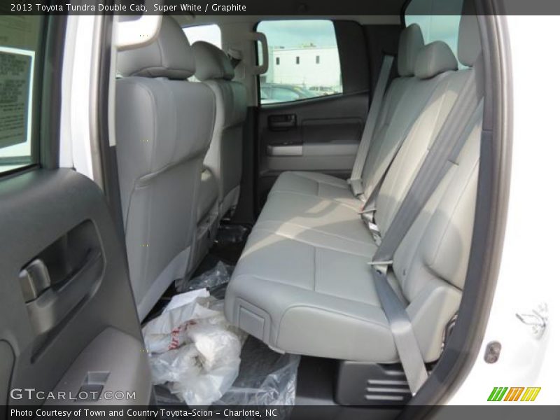 Rear Seat of 2013 Tundra Double Cab