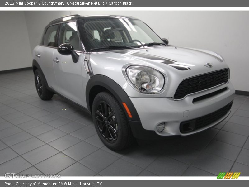 Crystal Silver Metallic / Carbon Black 2013 Mini Cooper S Countryman