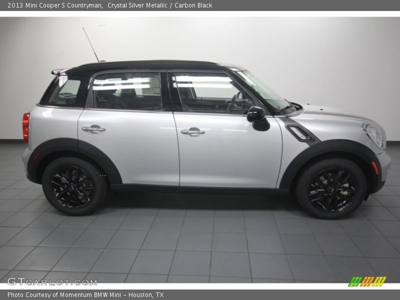 Crystal Silver Metallic / Carbon Black 2013 Mini Cooper S Countryman