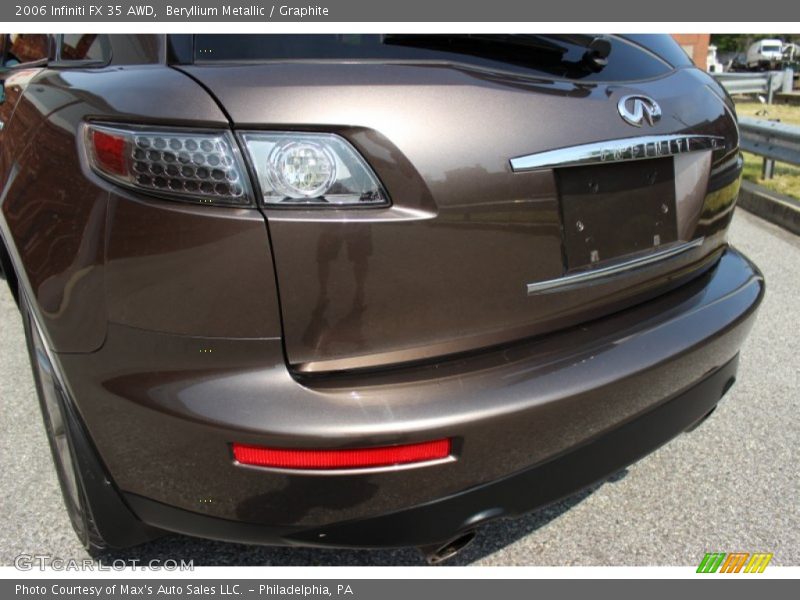 Beryllium Metallic / Graphite 2006 Infiniti FX 35 AWD