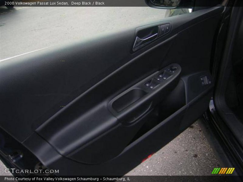 Deep Black / Black 2008 Volkswagen Passat Lux Sedan