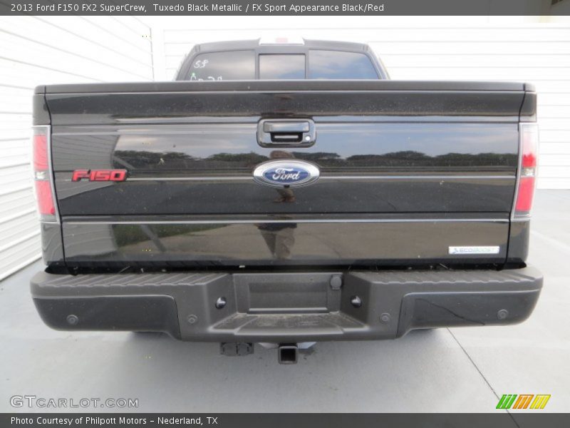 Tuxedo Black Metallic / FX Sport Appearance Black/Red 2013 Ford F150 FX2 SuperCrew
