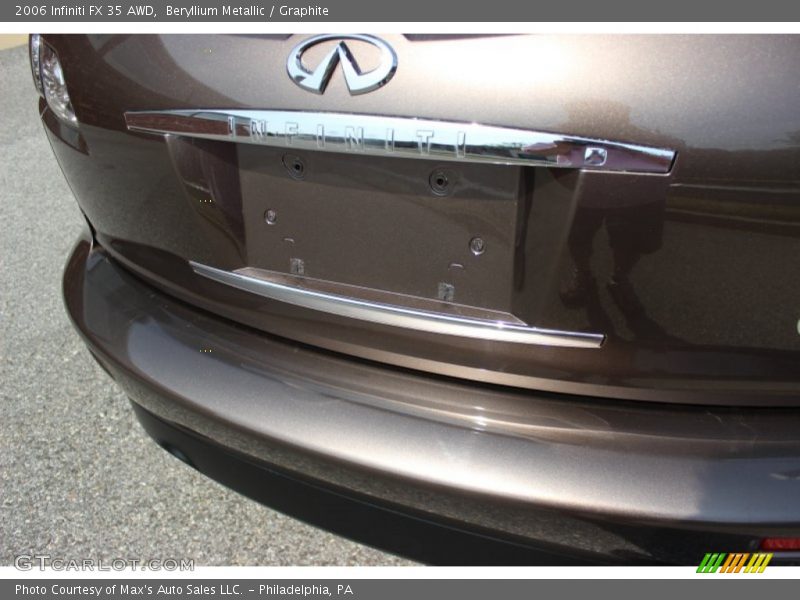 Beryllium Metallic / Graphite 2006 Infiniti FX 35 AWD