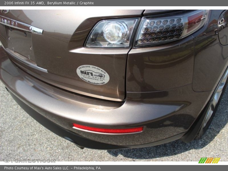 Beryllium Metallic / Graphite 2006 Infiniti FX 35 AWD