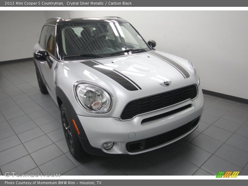Crystal Silver Metallic / Carbon Black 2013 Mini Cooper S Countryman