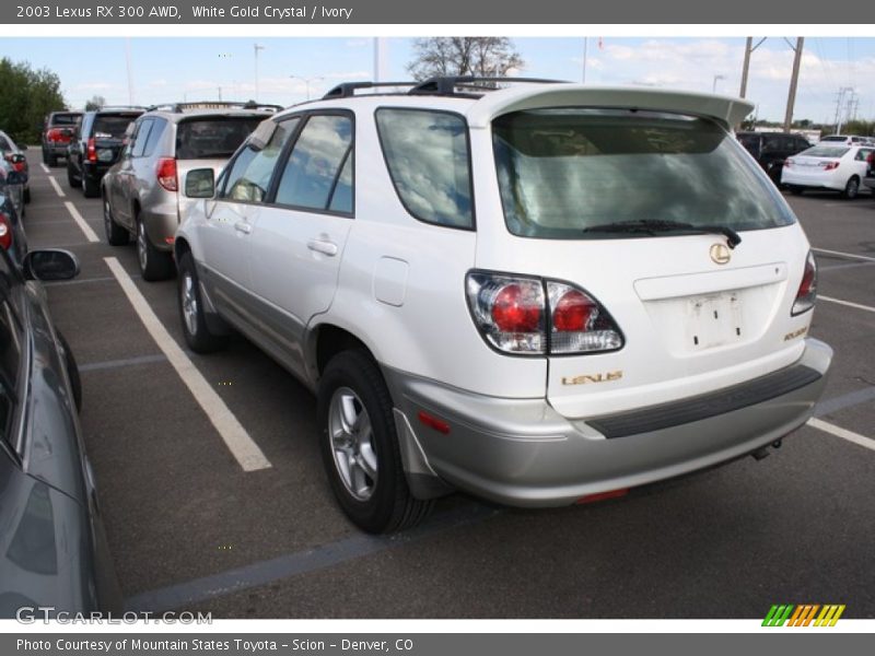White Gold Crystal / Ivory 2003 Lexus RX 300 AWD