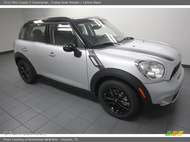 Crystal Silver Metallic / Carbon Black 2013 Mini Cooper S Countryman