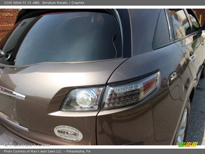 Beryllium Metallic / Graphite 2006 Infiniti FX 35 AWD