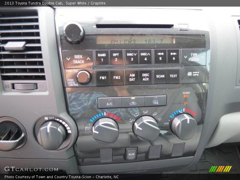 Controls of 2013 Tundra Double Cab