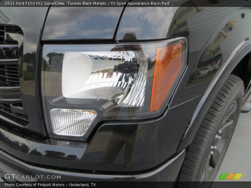 Tuxedo Black Metallic / FX Sport Appearance Black/Red 2013 Ford F150 FX2 SuperCrew